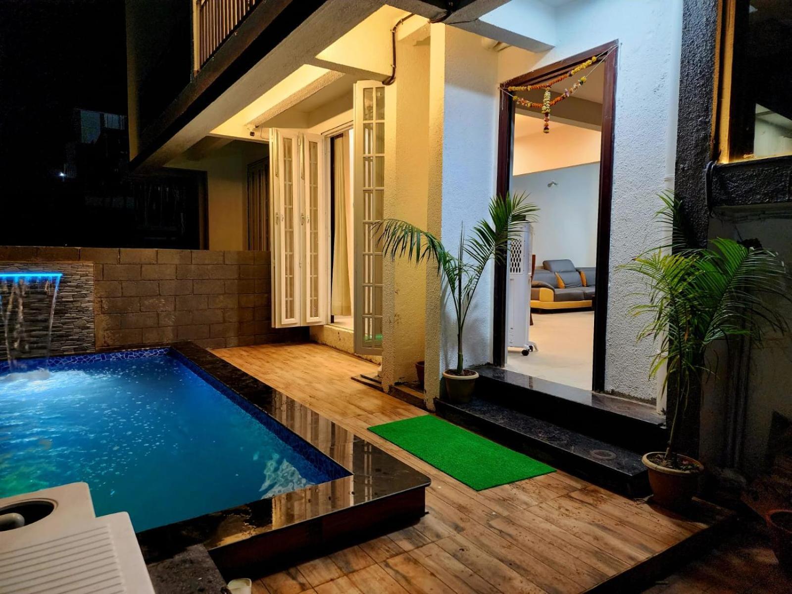 Genz Villa Ll Swimming Pool Ll Ac Ll Bbq Ll 2Bhk Lonavala Exterior foto